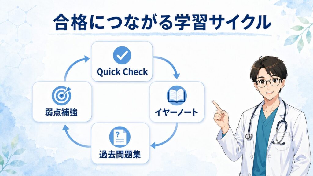 Quick Checkを軸にした勉強法